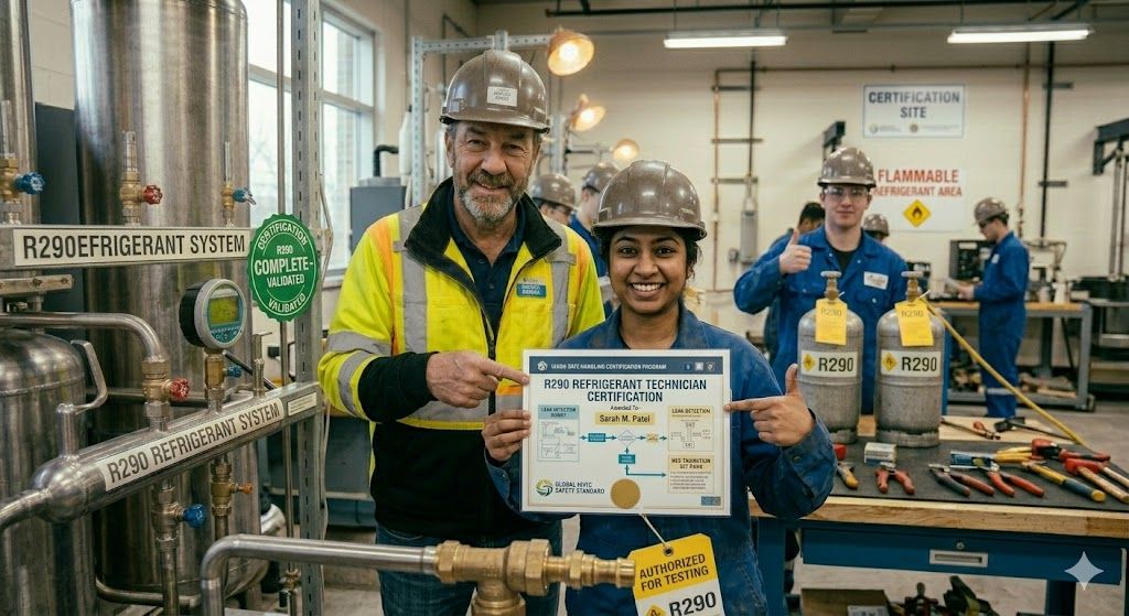 R290 refrigerant technician certification
