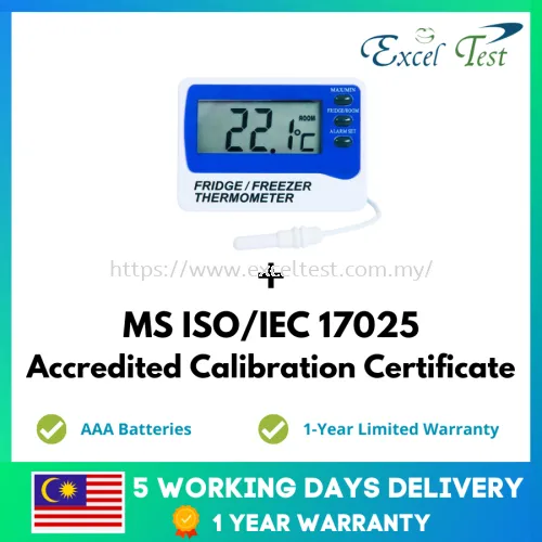 1 Year Warranty + Calibration Certificate