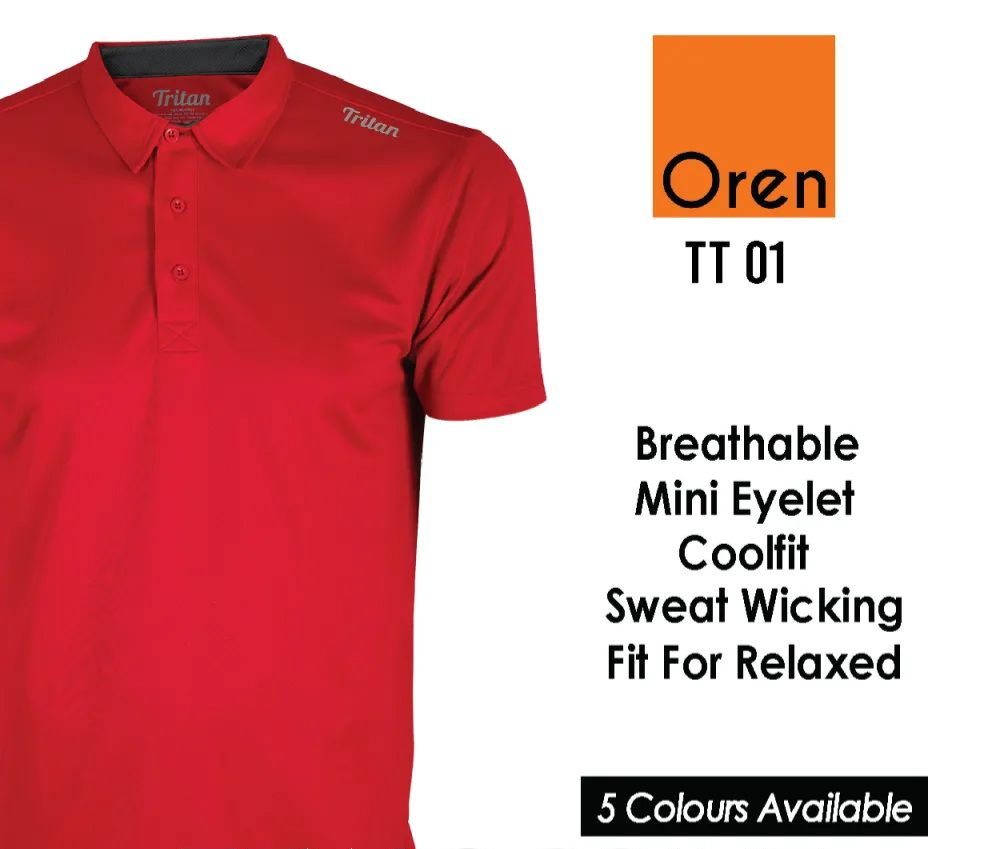 Dri-Fit Plain Polo Shirt - TT01