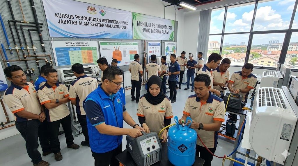 DOE Malaysia HVAC refrigerant course
