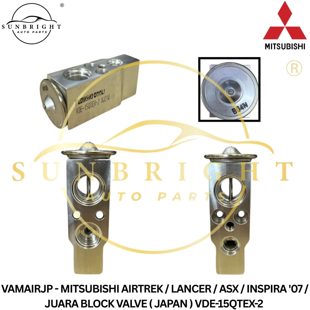 VAMAIRJP - MITSUBISHI AIRTREK / LANCER / ASX / INSPIRA '07 / JUARA BLOCK VALVE ( JAPAN ) VDE-15QTEX-2