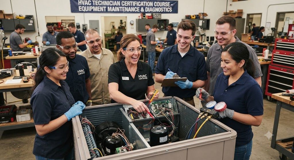 HVAC equipment maintenance certification course