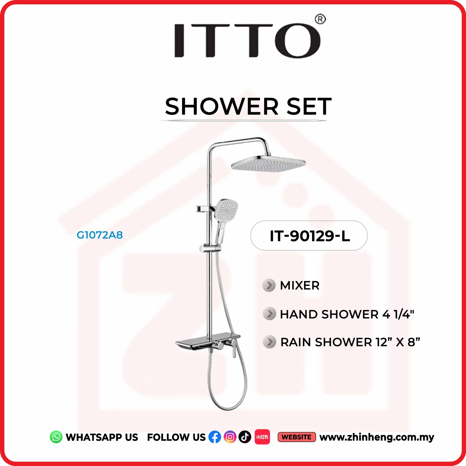 ITTO SHOWER SET  IT-90129-L