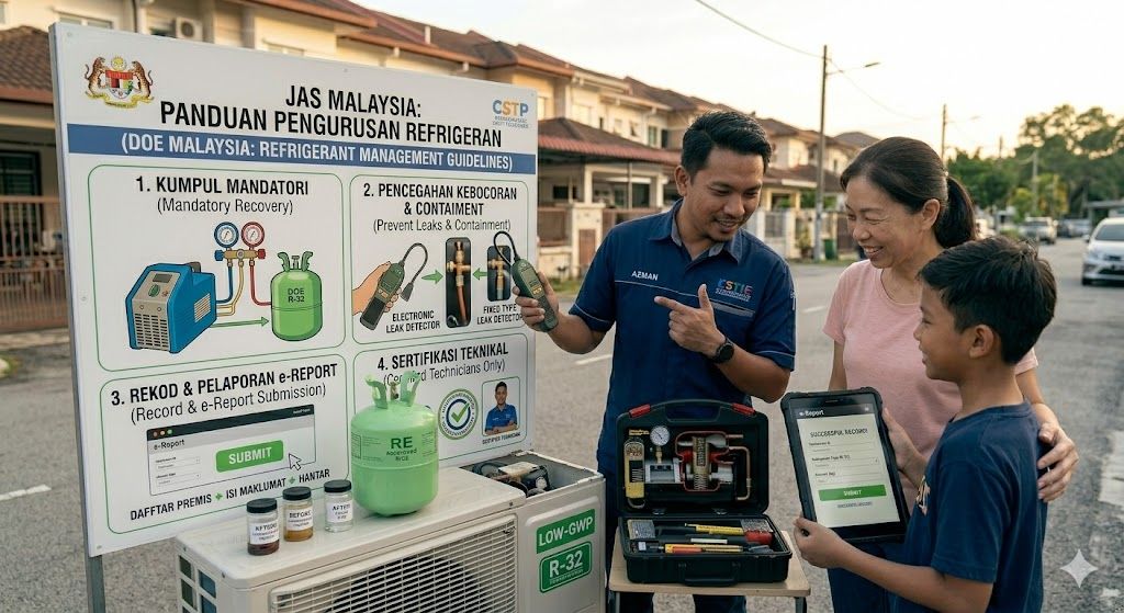 refrigerant system emission regulations Malaysia DOE
