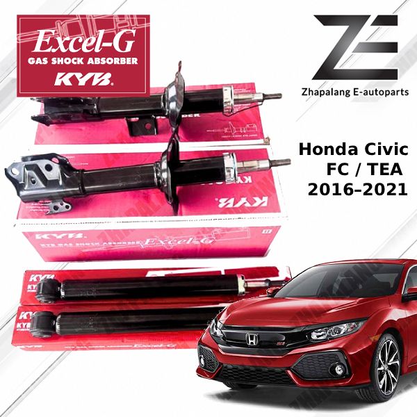KYB Excel-G Gas Shock Absorber Set Front Rear 4pcs | Honda Civic FC TBA TEA | 100% Original