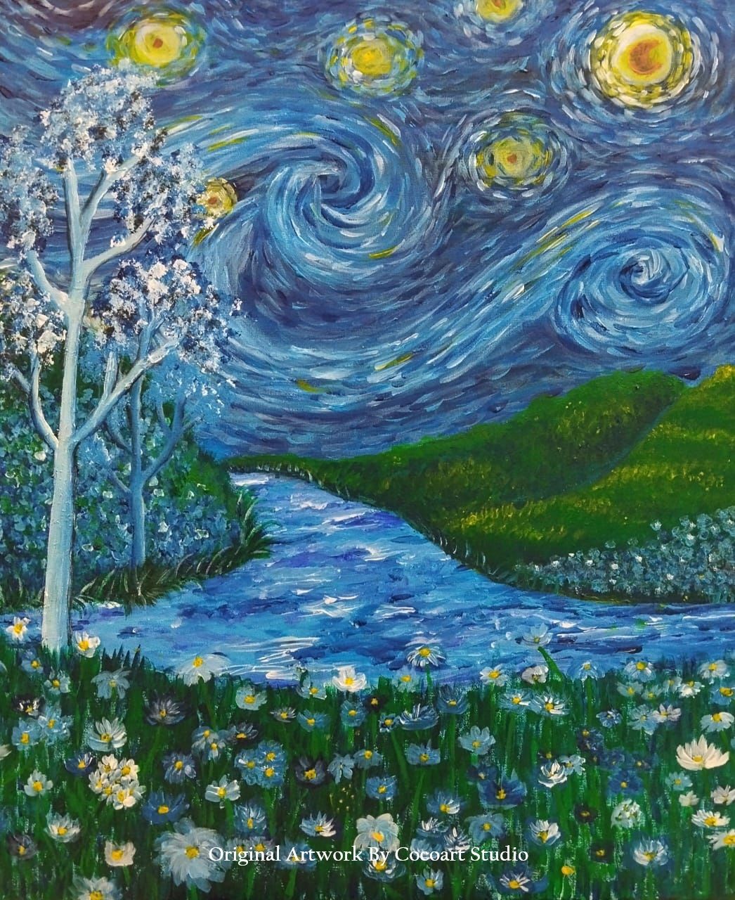 Wall Decoration For Sale (Acrylic Canvas Painting)