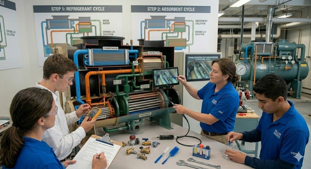 absorption chiller maintenance training