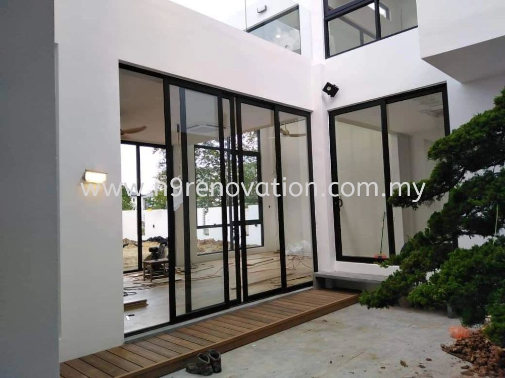 Pintu Gelangsar Aloi Aluminium