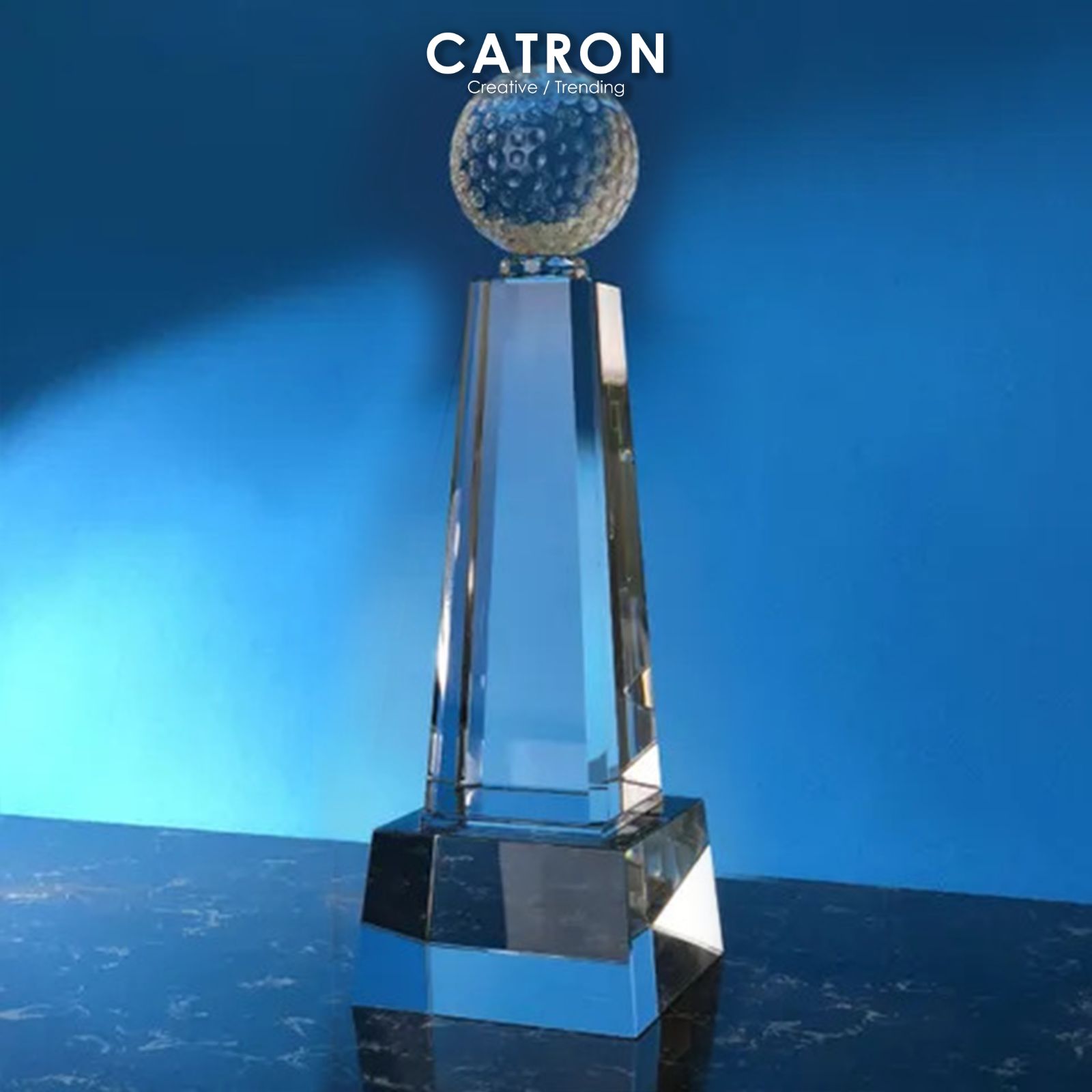 9348 - CRYSTAL TROPHY