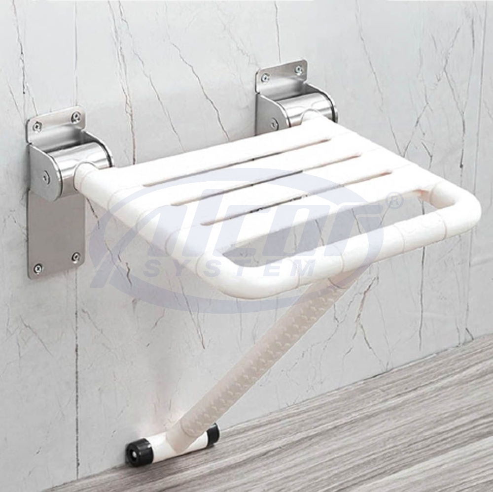 Bathroom Mounted Stool #BA-LXR721-WH