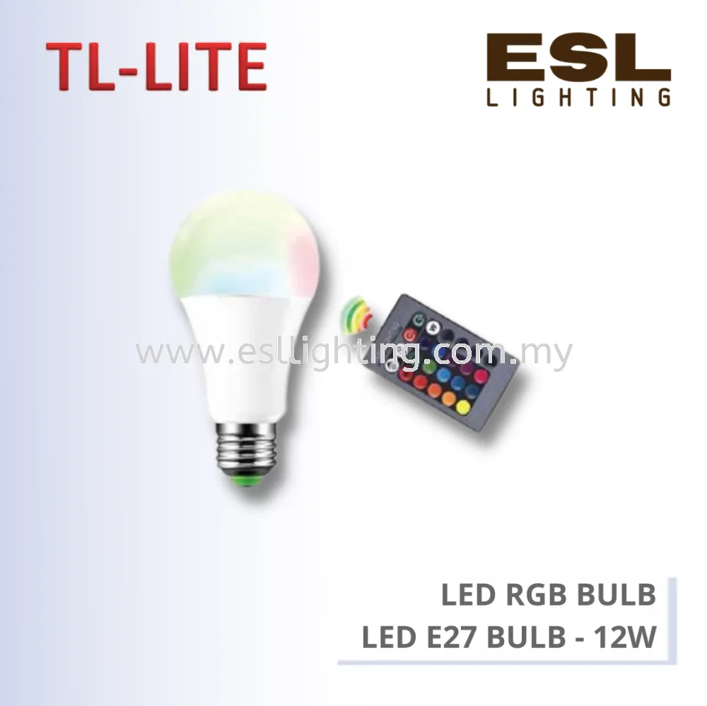 TL-LITE LED BULB RGB BULB - 12W E27