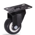 Medium Duty Black PVC Top Plate Castor Wheel