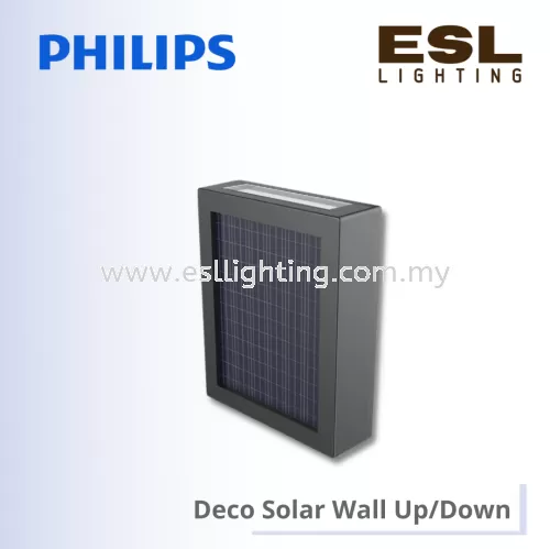 PHILIPS SOLAR LIGHTING Deco Solar Wall Up/Down - BWC050 LED1/730