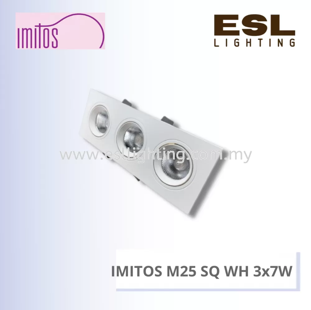 IMITOS M Series LED Eyeball 7W - M25-SQ-3*7W [SIRIM]