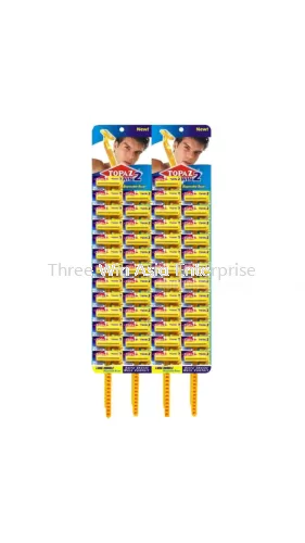 G105-RM0.70/UNIT TOPAZ TWIN 2 BLADE(50UNIT/PACK)