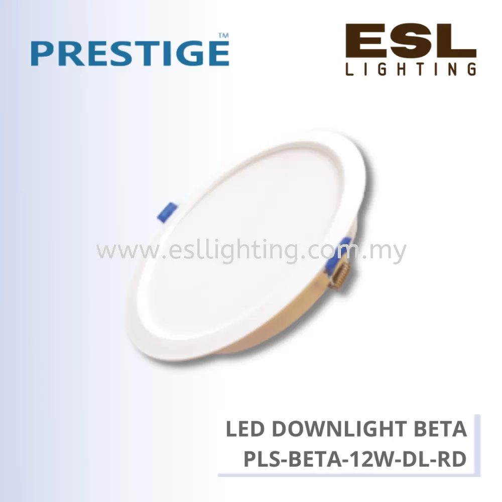 PRESTIGE BETA LED DOWNLIGHT ROUND 12W - PLS-BETA-12W-DL-RD