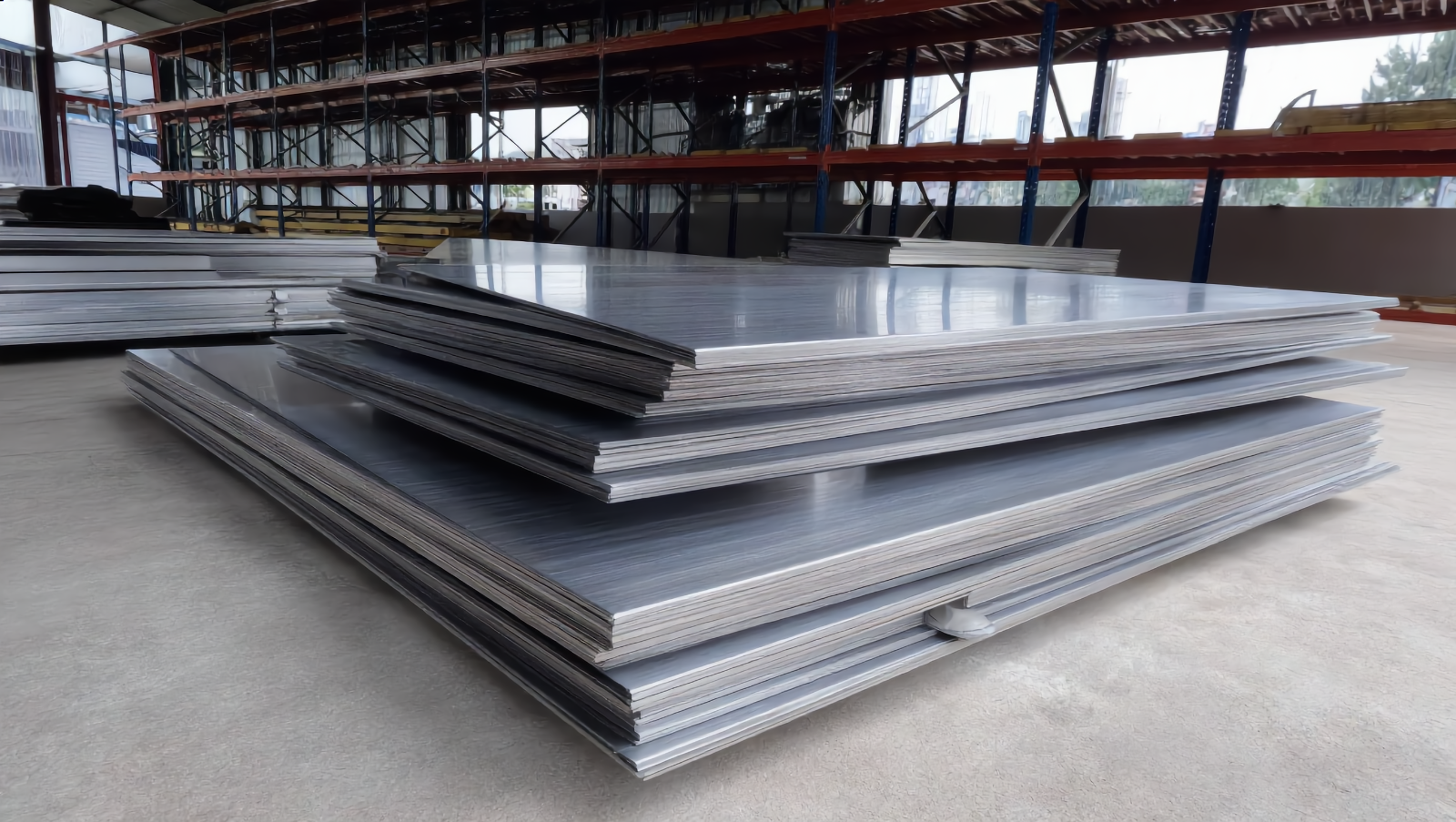 STAINLESS STEEL 304 PLATE 4B WITH ONE SIDE LAMINATION - 2'x4' (4.0MM)