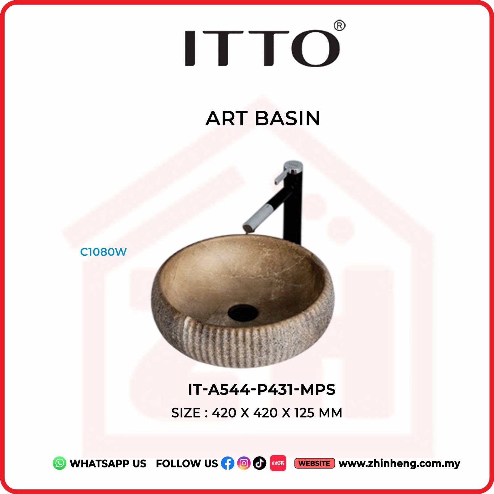 ITTO ART BASIN IT-A544-P431-MPS