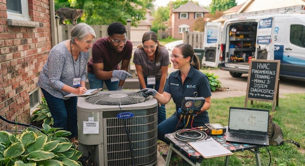 Air conditioning maintenance technician training