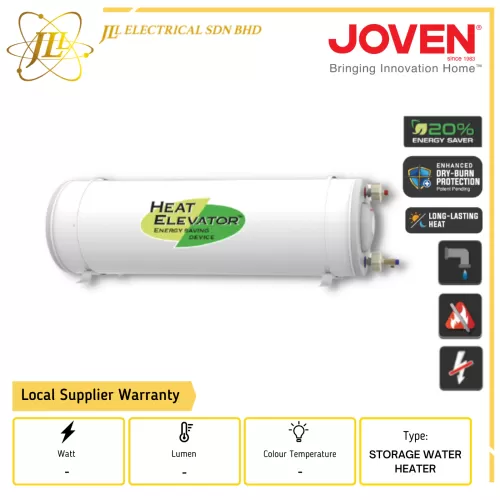 JOVEN JSH91 HE 91LITRES HORIZONTAL HEAT ELEVATOR STORAGE WATER HEATER