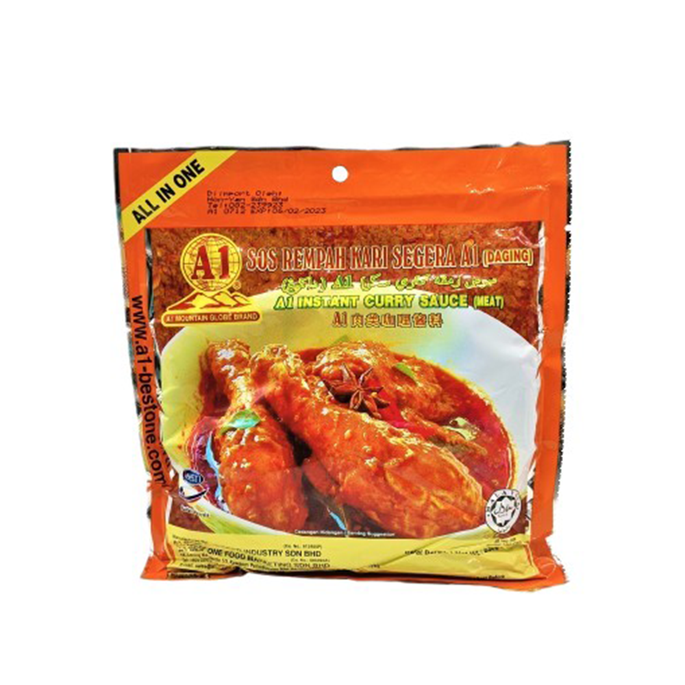 A1 Sos Rempah Kari Segera (Daging) / Instant Curry Sauce (Meat) 230g