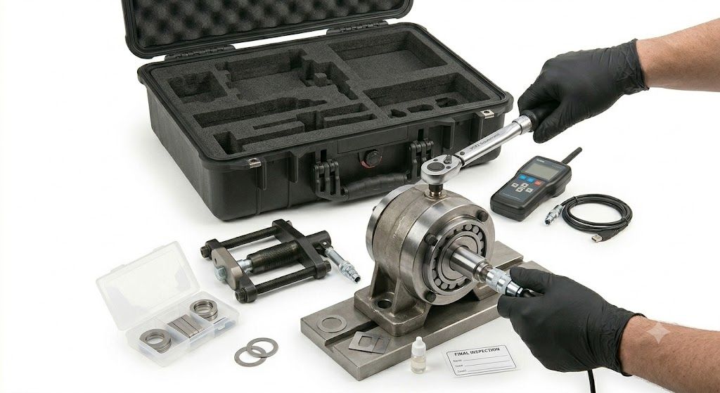 Electric Pump Bearing Breakdown Repair