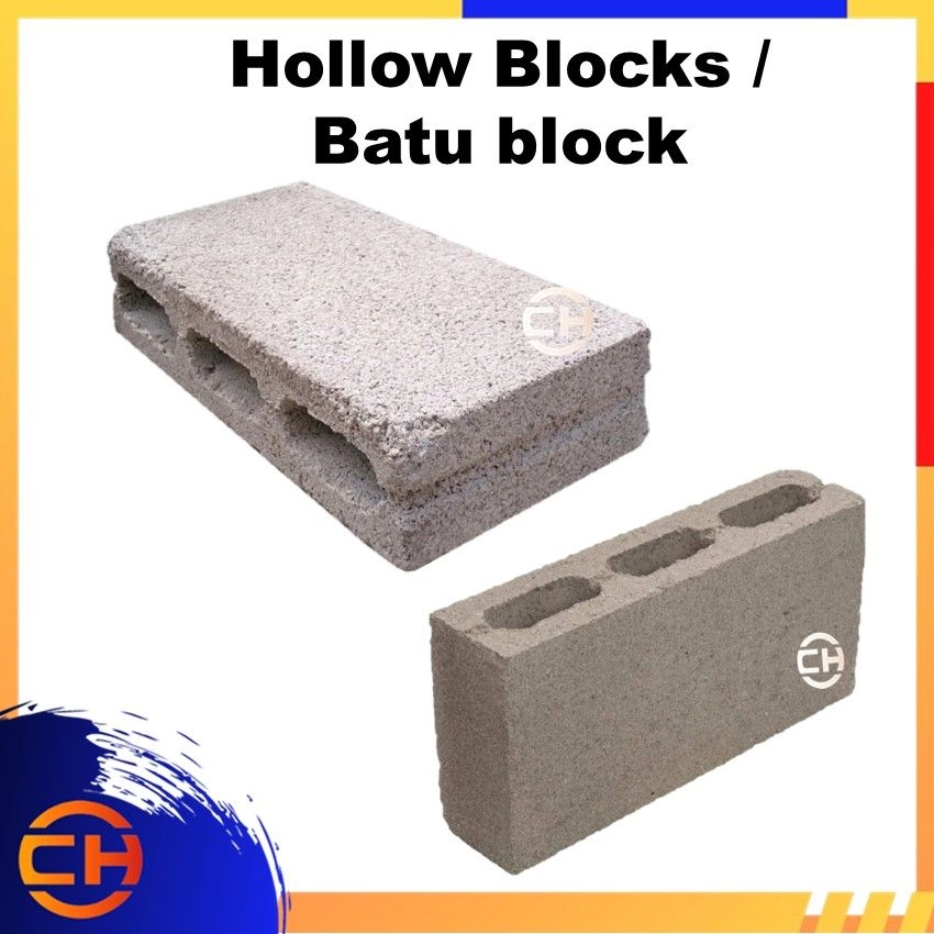 Hollow Blocks  / Batu Block 15" X 8" X 3 1/2" (144PCS) 