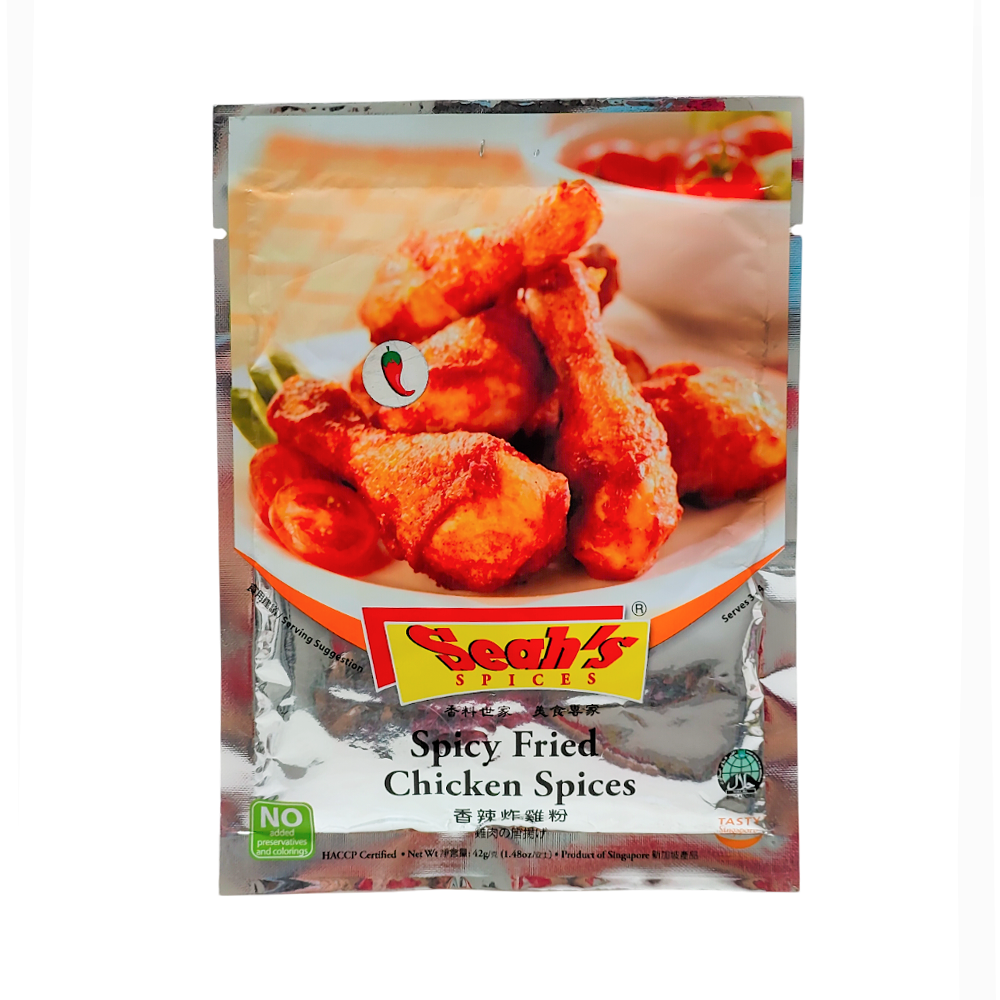 Seah's Spicy Fried Chicken Spices 40g
