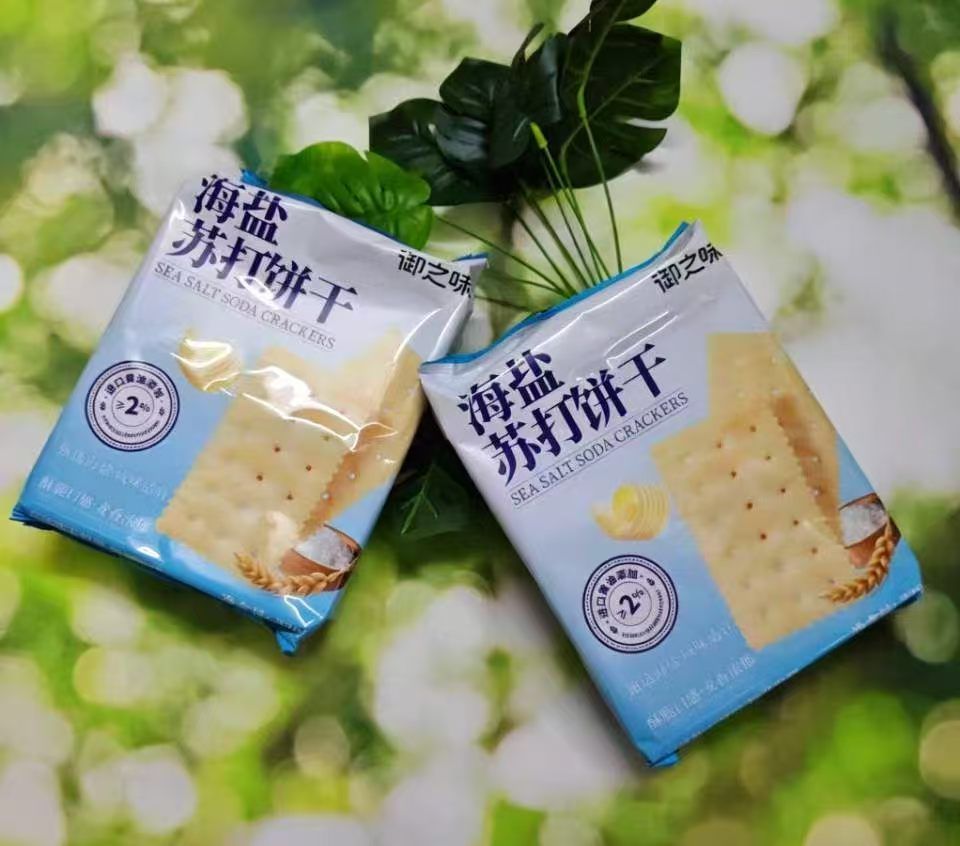 御之味海盐苏打饼干YZW SEASALT SODA CRACKER 320G[16PACK/CTN]