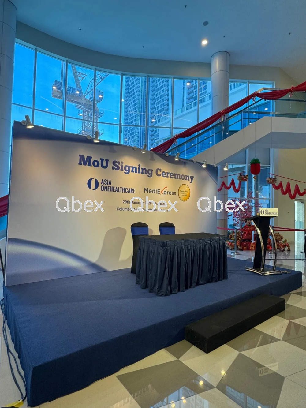Signing Ceremony @ Columbia Asia Hospital Batu Kawan