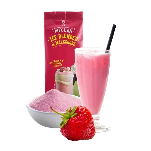 ICE BLENDED STRAWBERRY 1KG / 1CTN