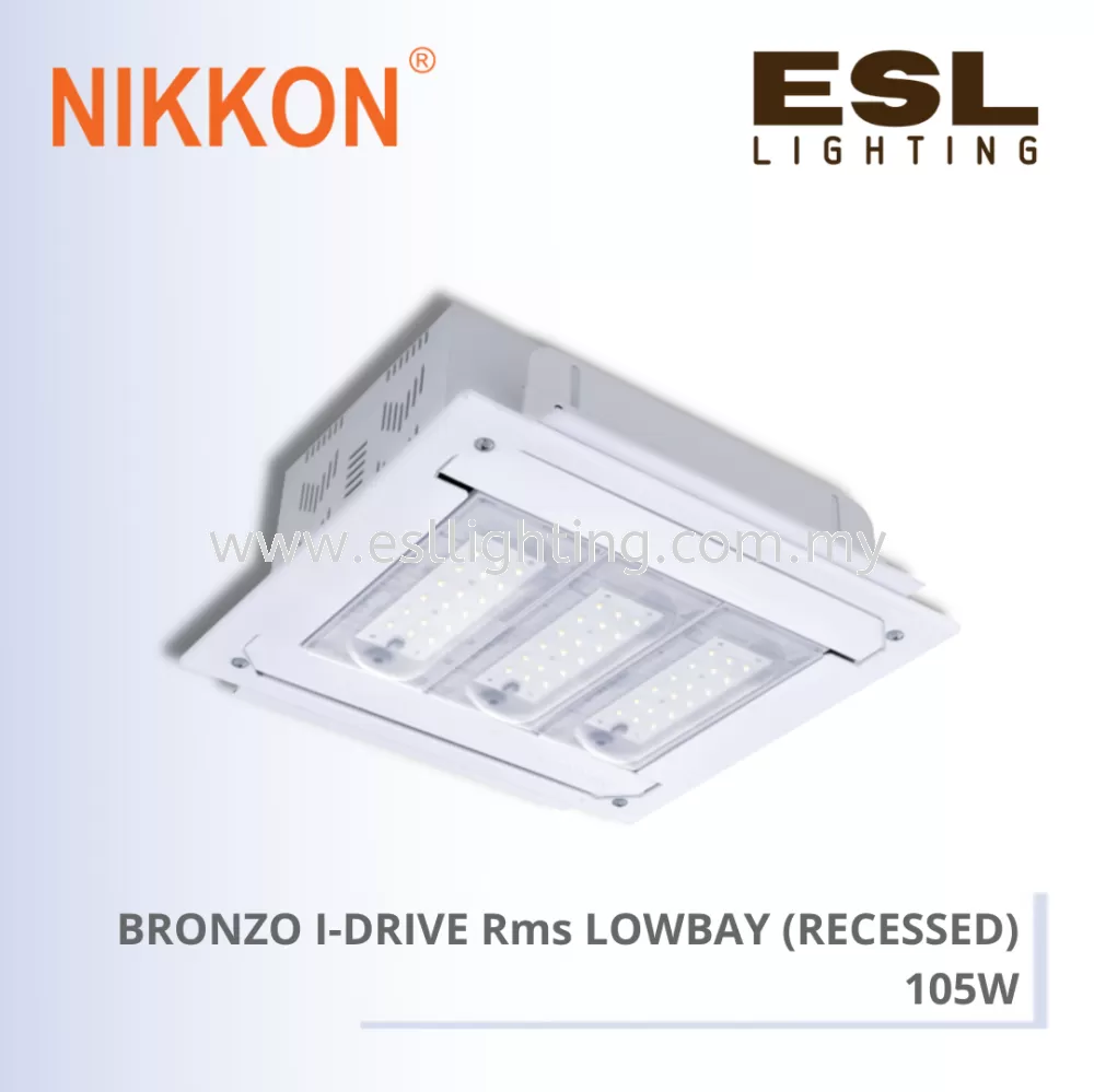 NIKKON Bronzo I-Drive RMS Lowbay (Recessed) 105W - K03110 105W RMS