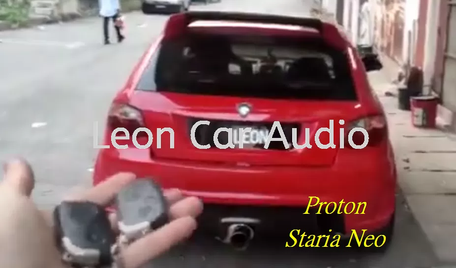 prton staria neo PKE fully Keyless intelligent smart alarm system with Push start button and engine auto start