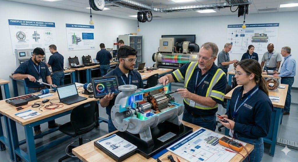 Magnetic bearing chiller troubleshooting course