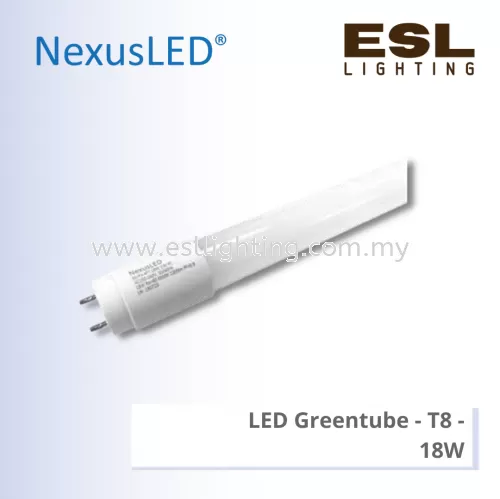 NEXUSLED LED GREENTUBE - T8 - 18W RS-PVN-4FT-18W-CW-PC / RS-PV-4FT-18W-CW-PC