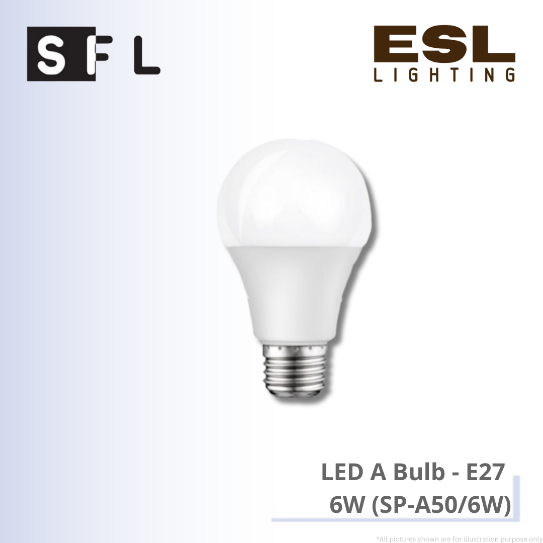 SFL LED A Bulb E27 6W - SP-A50/6W