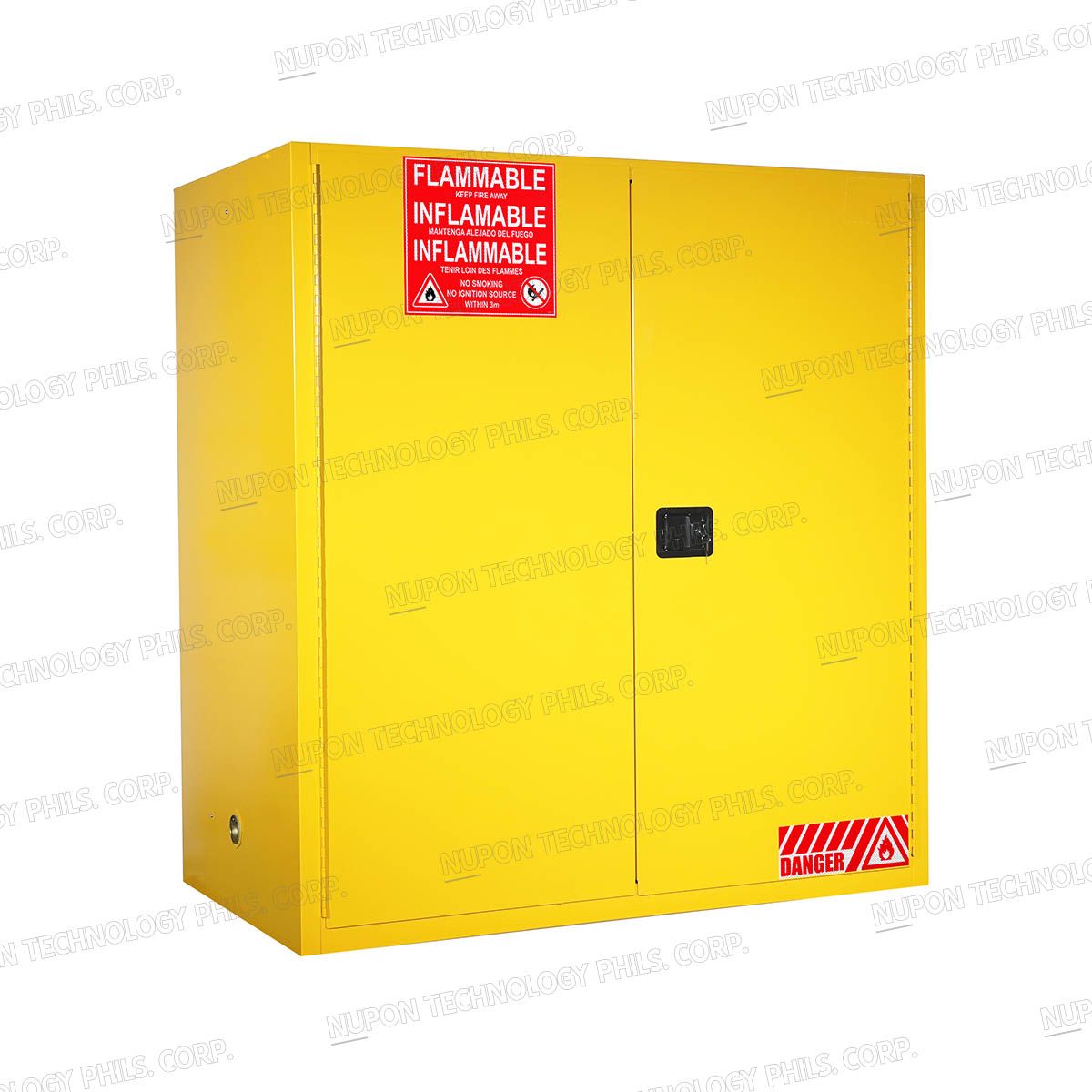 SELF-CLOSING DOOR 110 GAL FLAMMABLE SAFETY CAN STORAGE CABINETS