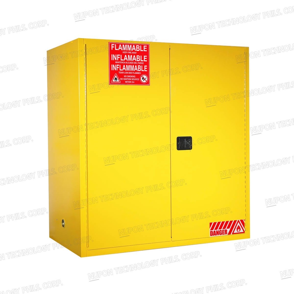 SELF-CLOSING DOOR 110 GAL FLAMMABLE SAFETY CAN STORAGE CABINETS