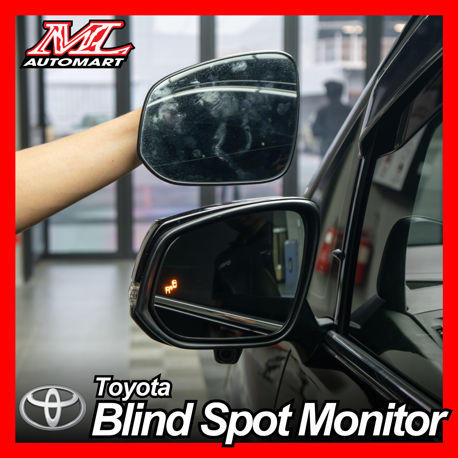 Toyota Blind Spot Monitor System