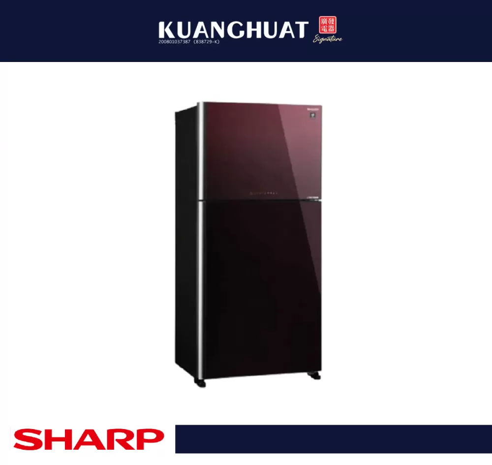 SHARP 720L Pelican Refrigerator SJP882MFGM
