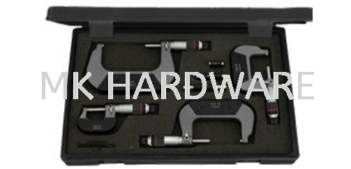 OUTSIDE MICROMETER SET WITH U-SHAPED FRAME 3100-T6