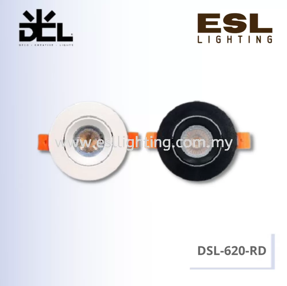 DCL DOWNLIGHT EYEBALL DSL-620-RD