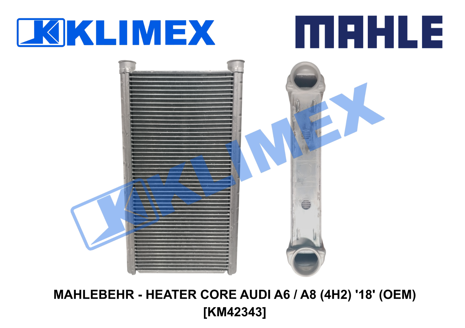 MAHLEBEHR - HEATER CORE AUDI A6 _ A8 (4H2) '18' (OEM) [KM42343]