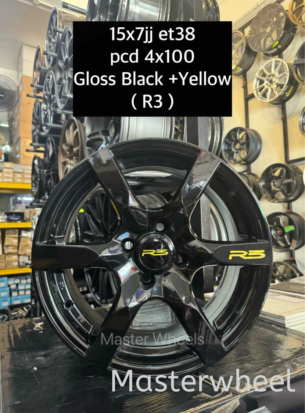 R3 Wheels Rims Sarawak, Kuching, Malaysia Supplier, Retailer, Provider ...