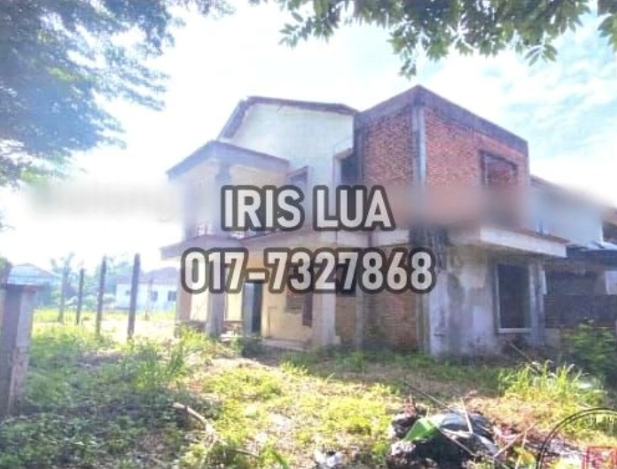 Sentosa Villas @Double Storey Terrace House (Corner Lot) Bank Lelong/Auction
