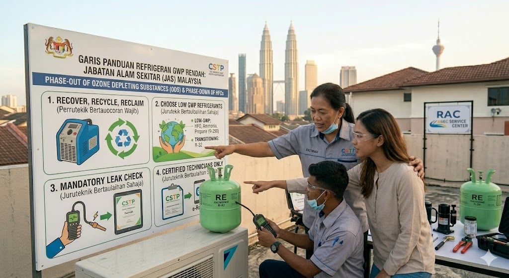 low GWP refrigerant guidelines Malaysia