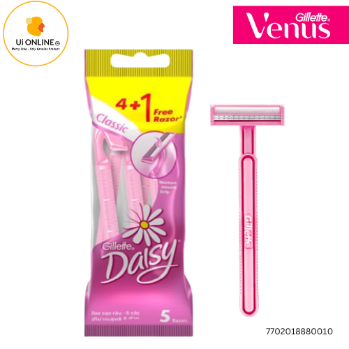 Gillette Daisy Women's Classic 2-Blade Disposable Razors + Venus