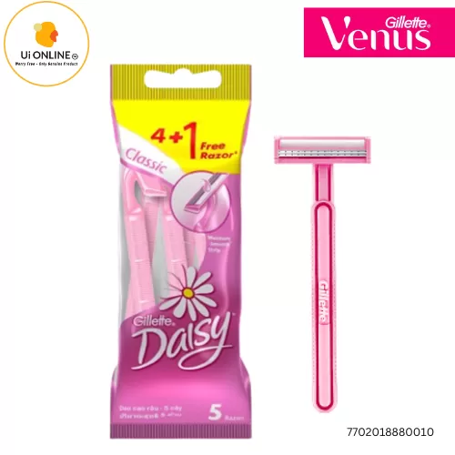 GILLETTE DAISY CLASSIC DISPOSABLE 5S *0010