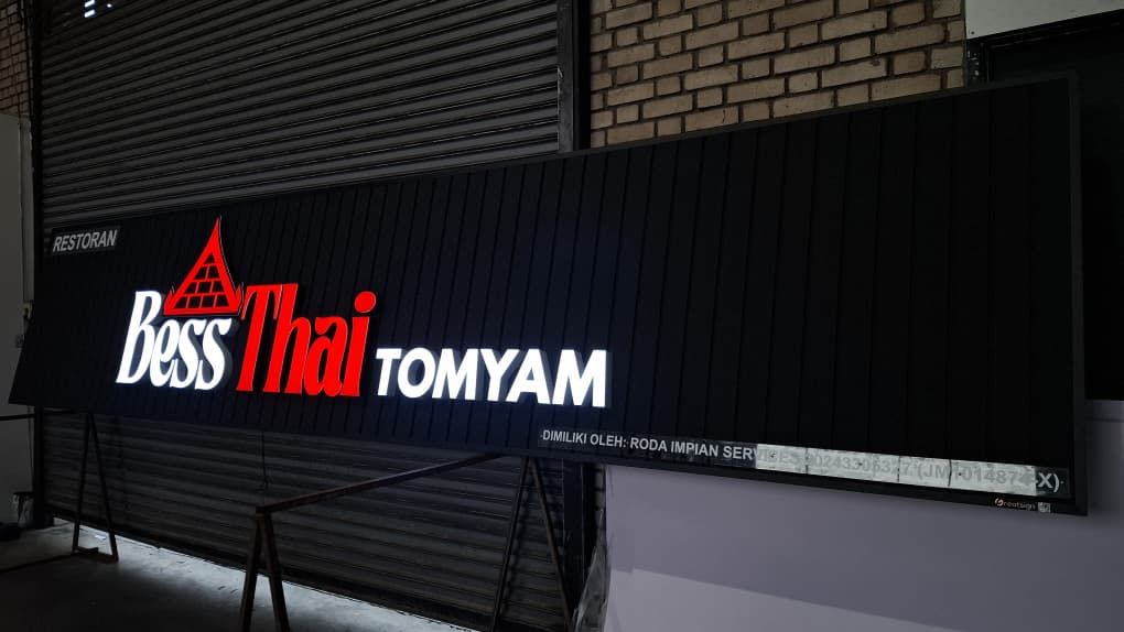 PREMIUM 3D LED FRONT-GLOW SIGNBOARD MANUFACTURER IN GAMBANG, JAYA GADING & KUALA KRAU