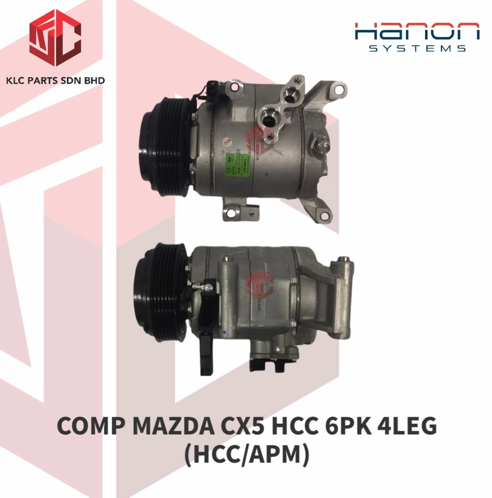 COMPRESSOR MAZDA CX5 HCC 6PK 4LEG (HCC/APM)